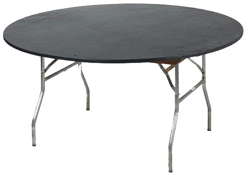 60 Round Black Plastic Table Cover, Black Round Plastic Table Covers