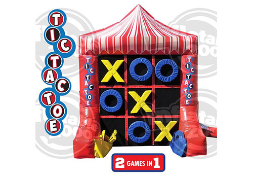 Inflatable Tic-Tac-Toe and Connect Four