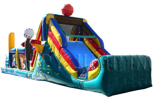 inflatable obstacle course for adults